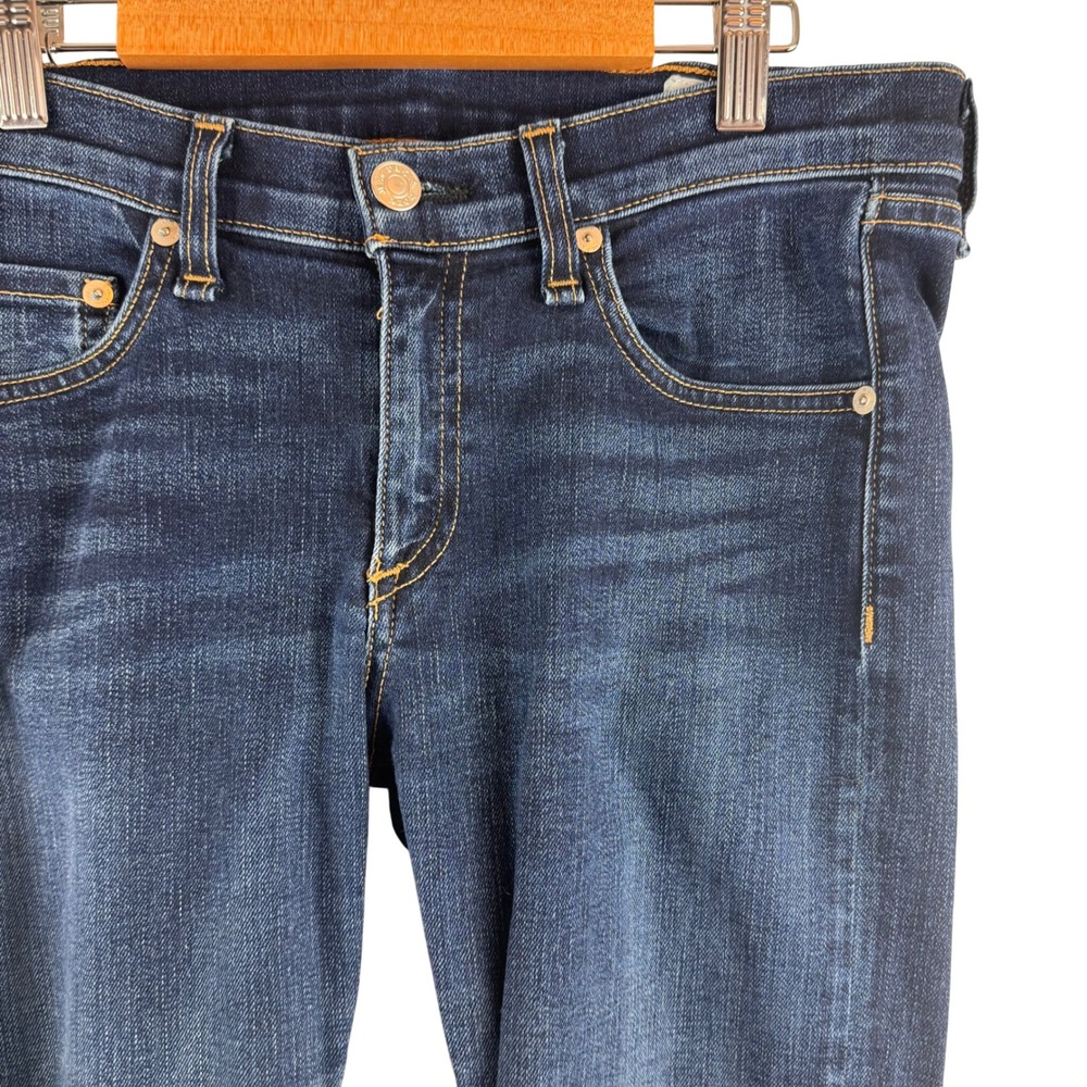 Rag & Bone Skinny Jeans Womens‎ 27 Woodford Dark Indigo Blue W1502K520 USA Made